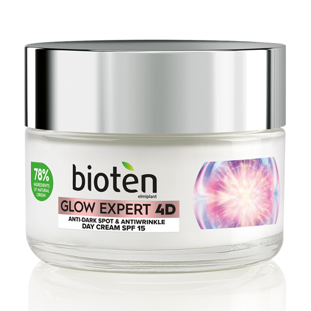 Денний крем для обличчя Bioten Glow Expert 4D Anti-Dark Spot &amp; Antiwrinkle Day Cream, SPF 15, 50 мл